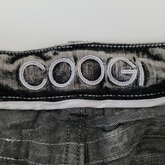 Coogi Jeans Denim 13 14 Acid Wash Studded Trim Straight Leg Juniors - Picture 3 of 7